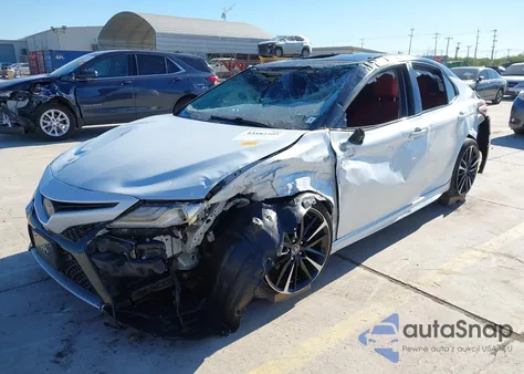 2018 Toyota Camry Xse V6 z USA, uszkodzony, nr VIN 4T1BZ1HK7JU021590